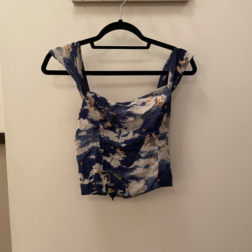 Reformation off the shoulder top